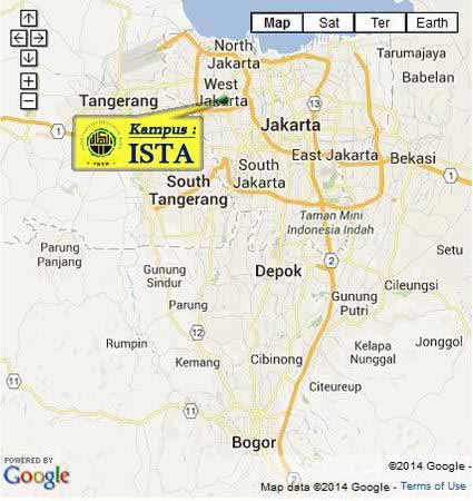 Lokasi dan Peta (Google Map) Institut Sains dan Teknologi Al Kamal Jakarta Nomor